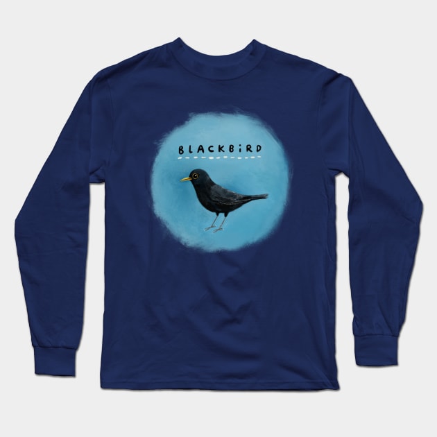 Blackbird Long Sleeve T-Shirt by Sophie Corrigan